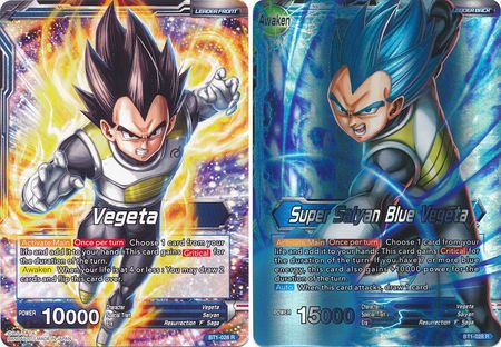 Vegeta-Super Saiyan Blue Vegeta BT1-028 R